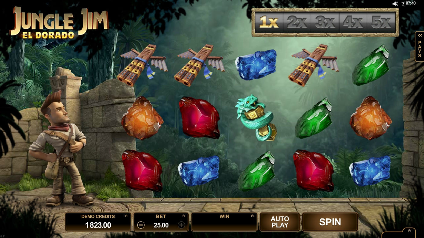 Игровой автомат Jungle Jim El Dorado в онлайн казино Плей Фортуна